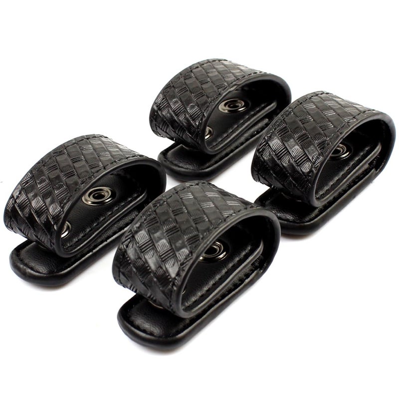 ROCOTACTICAL Double Snap Belt Keepers, Duty Keepers Fit 2.25" Duty Belt, 4-Pack - Image 1